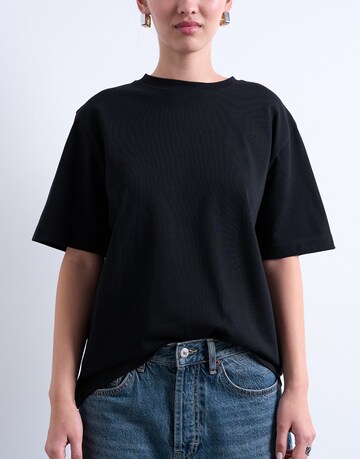 TOPSHOP Särk 'PREMIUM', värv must: eest vaates