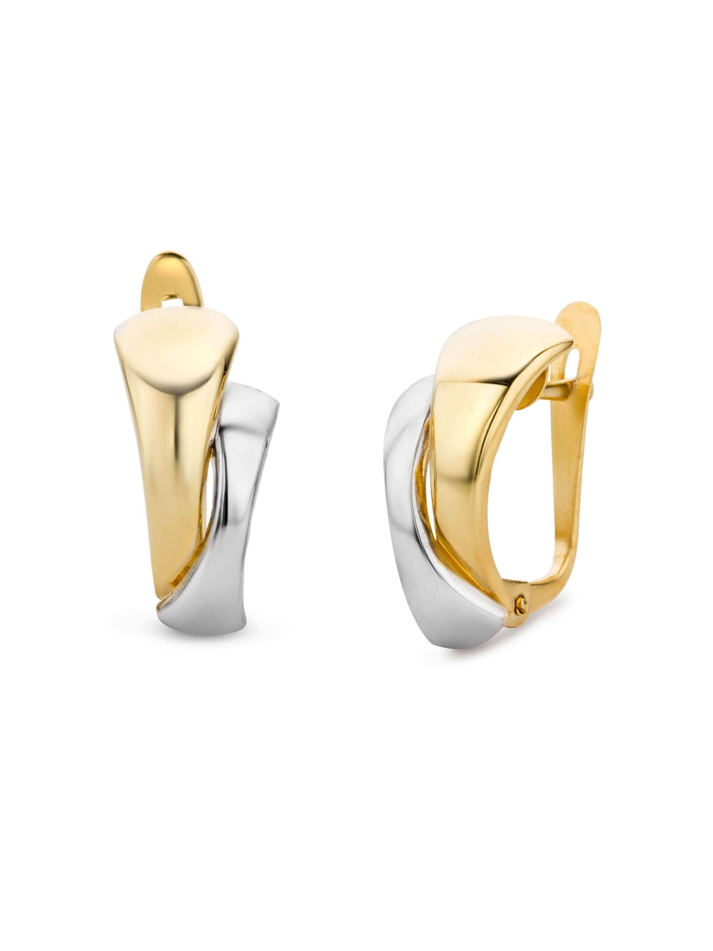 Boucles d'oreilles DIAMANT LETERNEL en or : devant