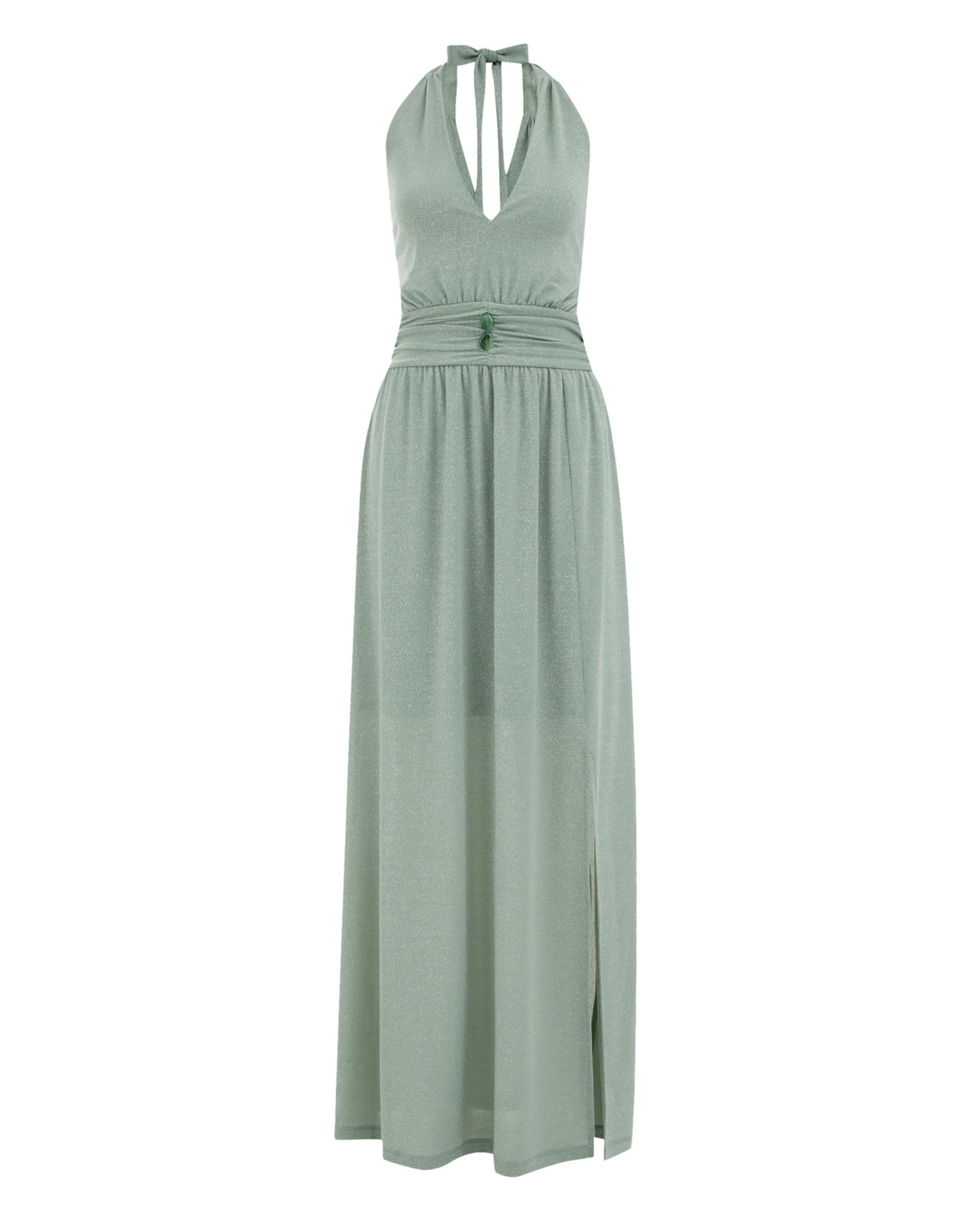 WE Fashion Festkjole i grøn: forside