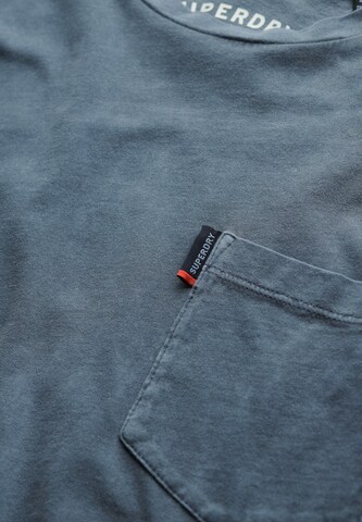 Superdry Shirt 'Essential' in Blauw