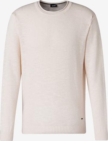 JOOP! Sweater 'Mendor' in White: front