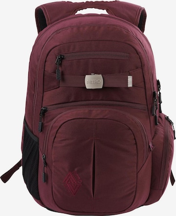 NitroBags Backpack 'Hero' in Red: front