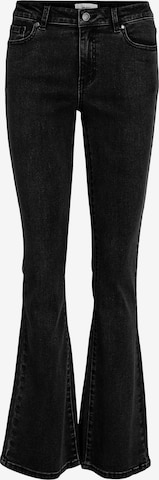 OBJECT Flared Jeans 'NAIA' in Black: front