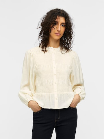 OBJECT - Blusa 'Iqra' en blanco: frente