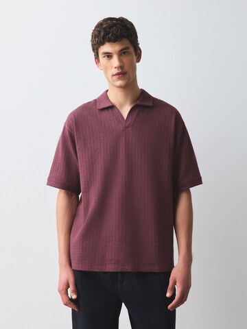 Next Shirt in Rood: voorkant