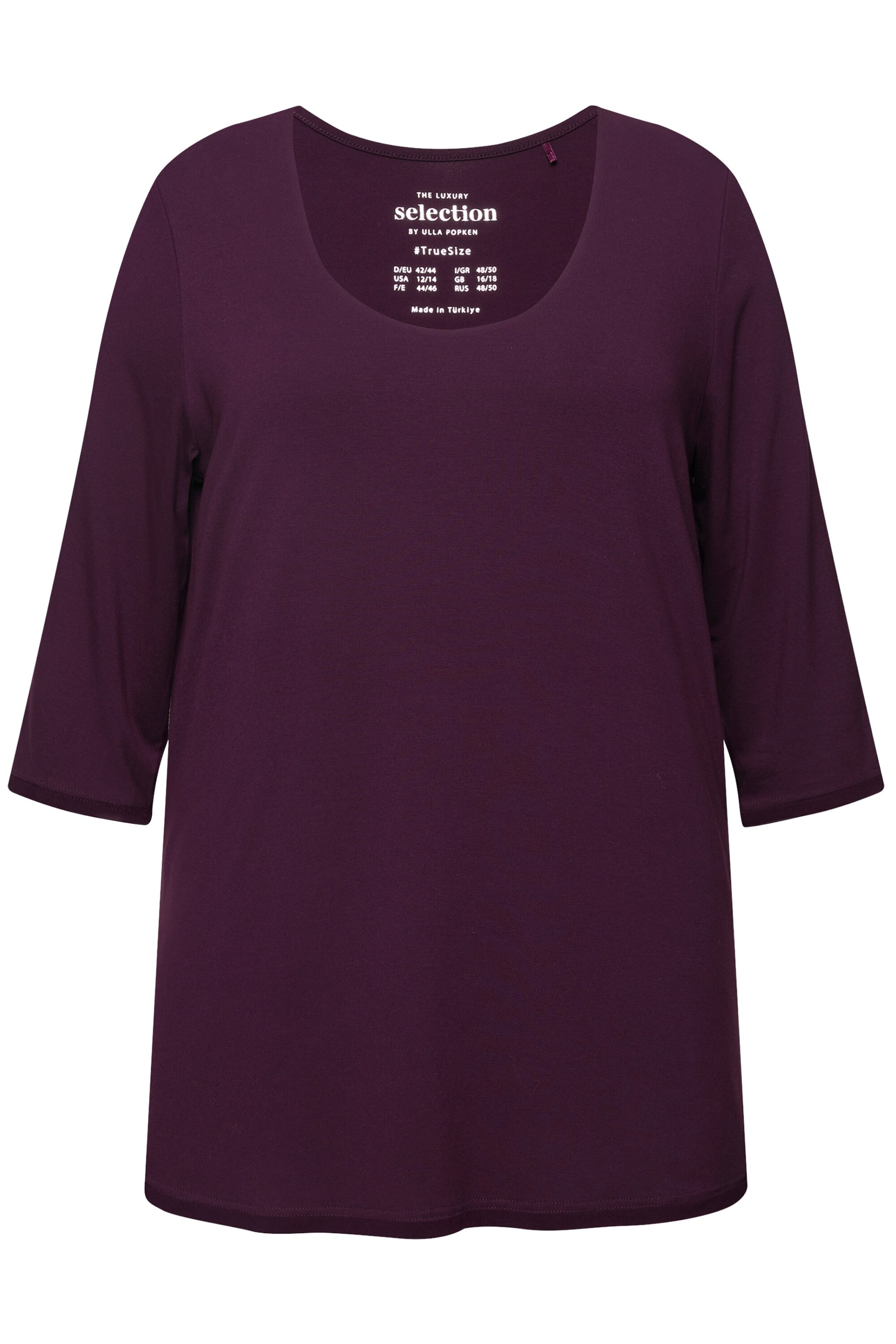 Ulla Popken Shirt in Lila: Vorderseite