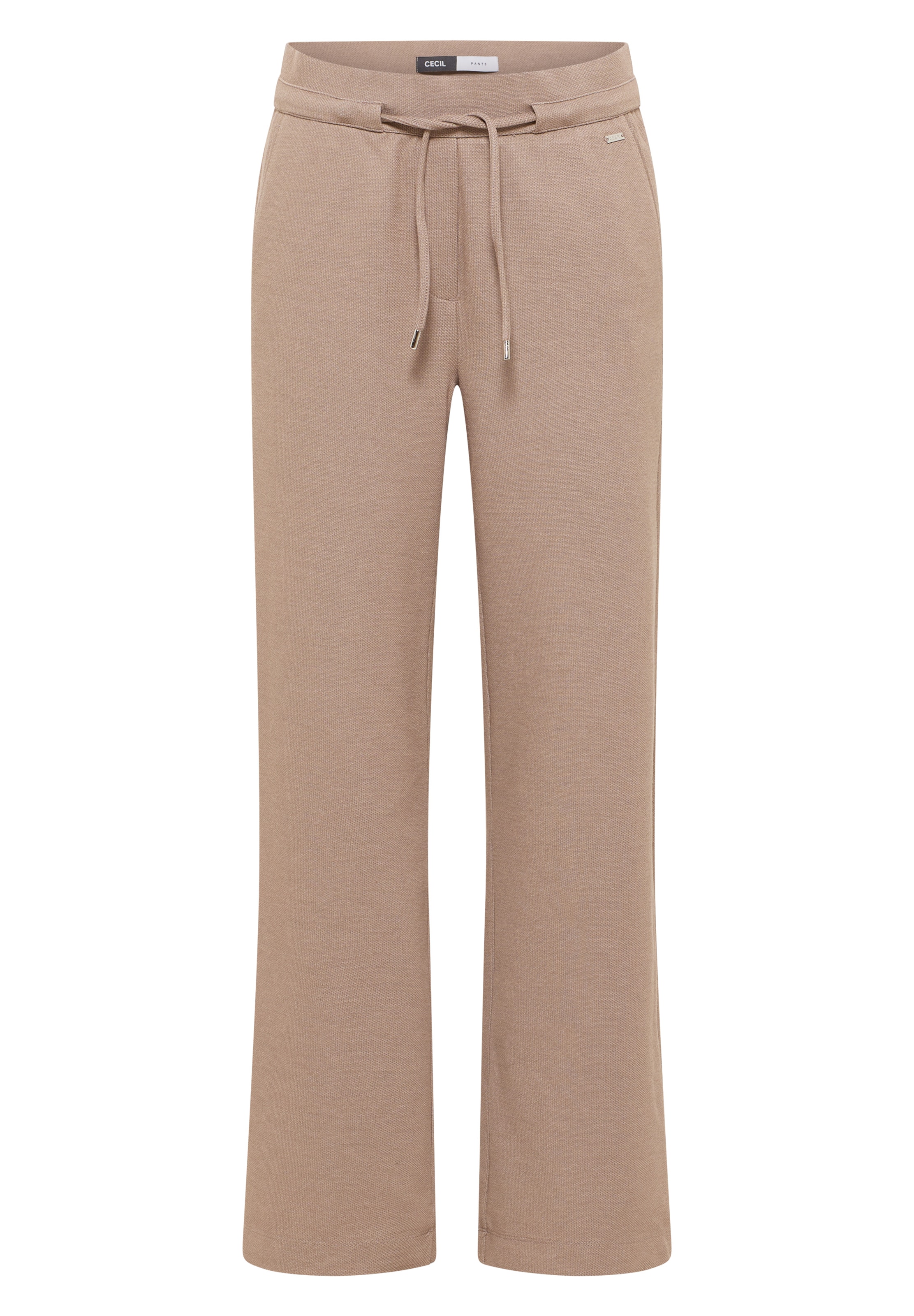 CECIL Loose fit Pants in Brown: front