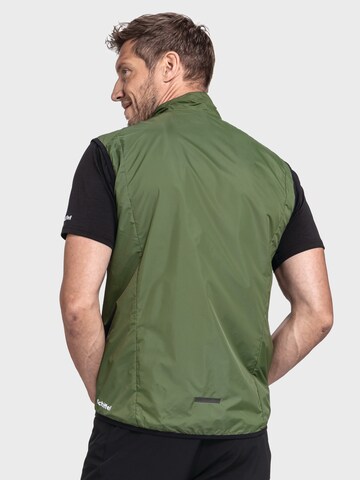 Schöffel Vest ' Bike Vest Style Cannobio MNS ' in Green