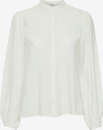 b.young Blouse in White: front