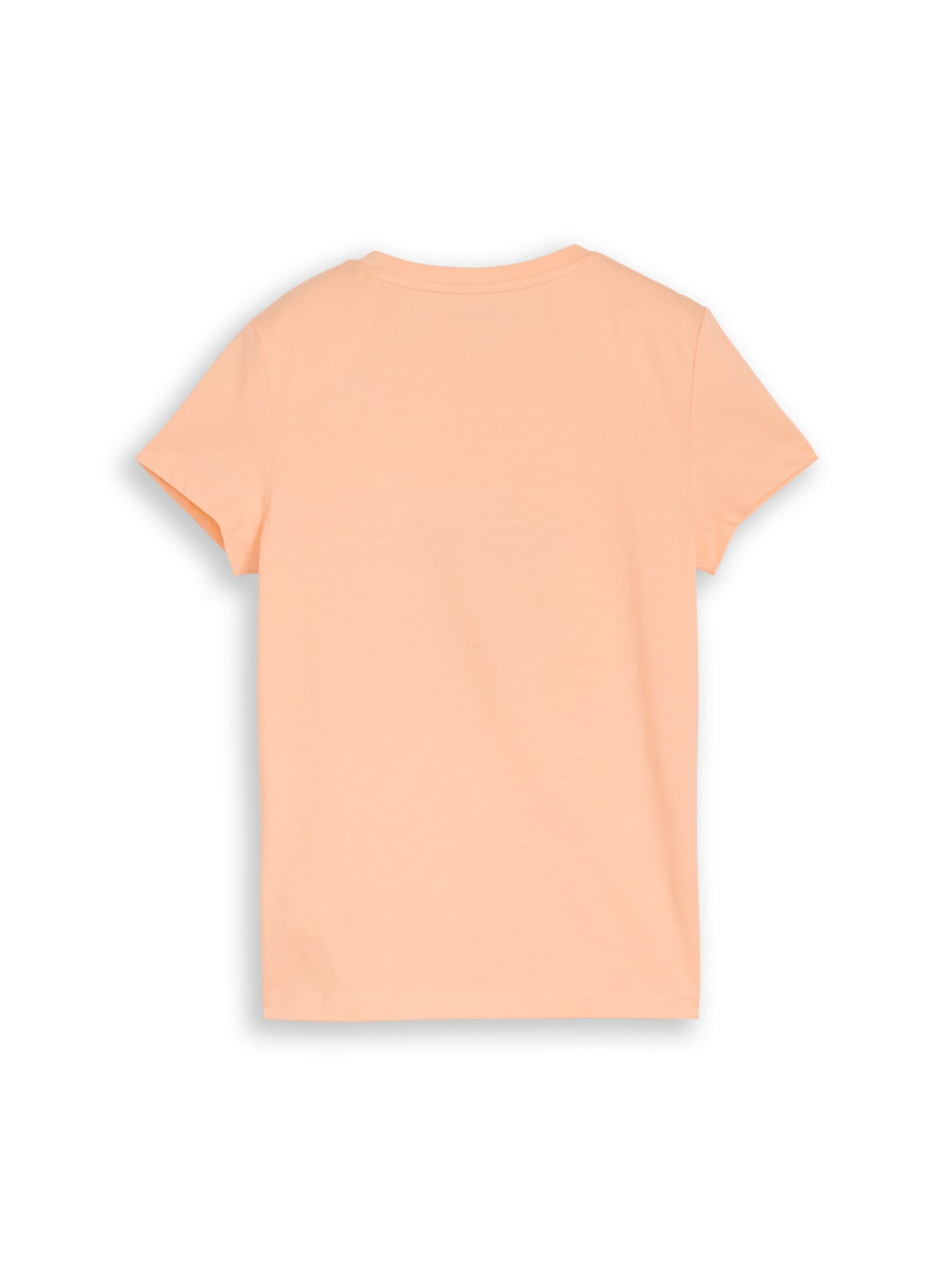 TOM TAILOR T-Shirt in Orange