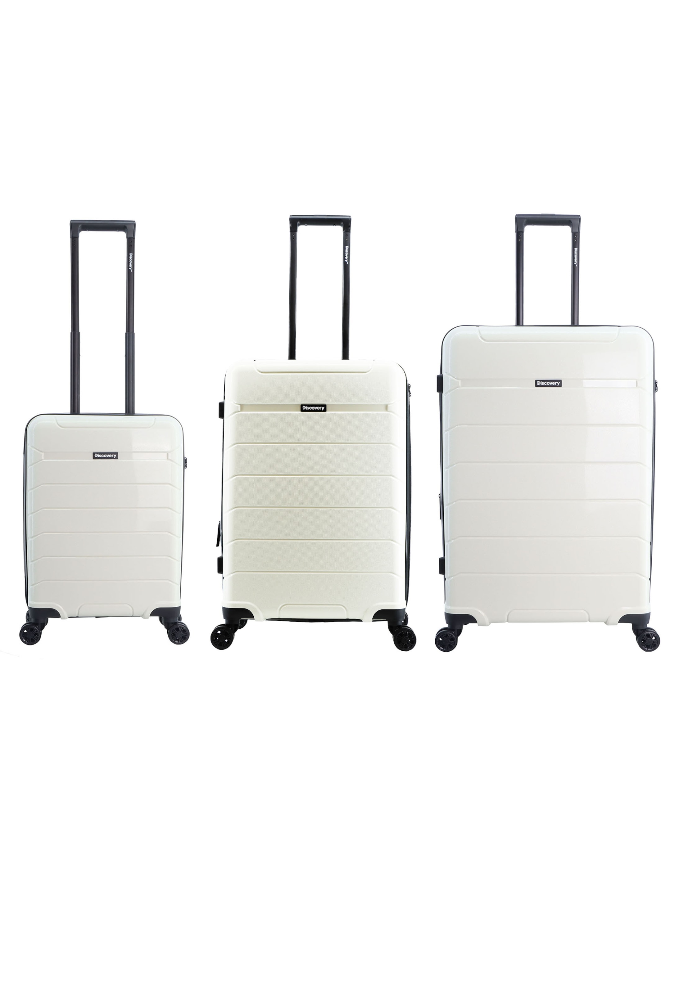 Discovery Suitcase Set 'SKYWARD' in White: front