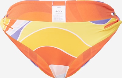 ROXY Bas de bikini 'PALM CRUZ' en jaune / violet / orange foncé / blanc, Vue avec produit