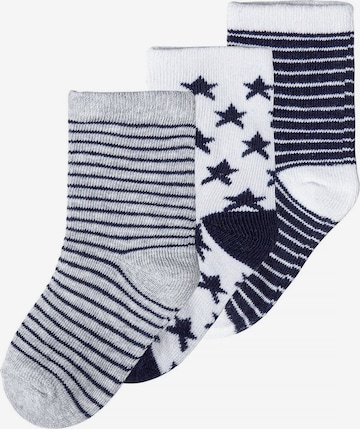 Chaussettes MINOTI en gris : devant