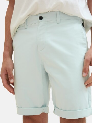 TOM TAILOR DENIM Slimfit Chino in Groen