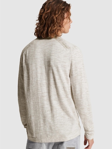 CAST IRON Tröja 'Pullover in a cotton/linen blend' i beige