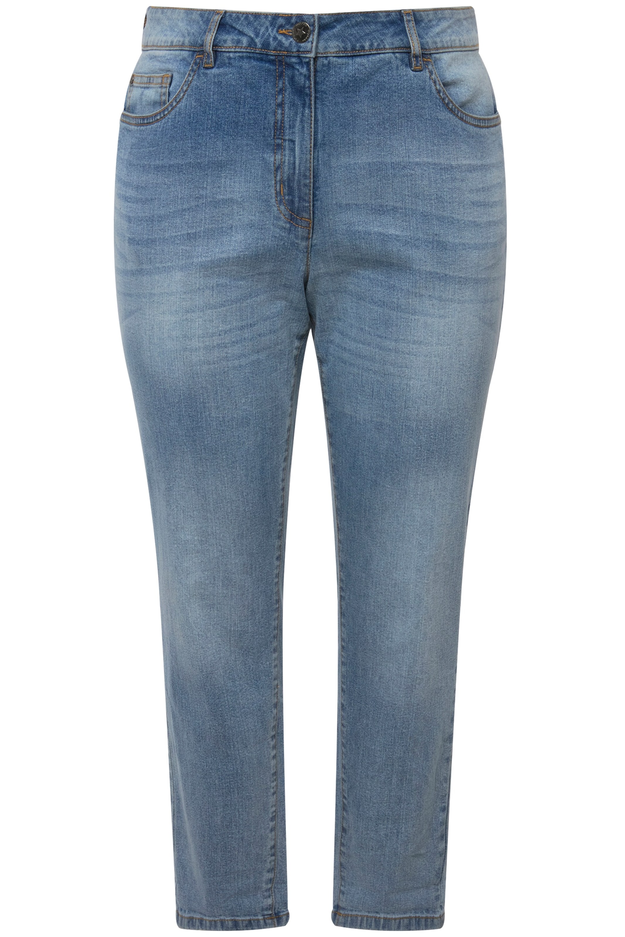 Angel of Style Regular Jeans in Blauw: voorkant