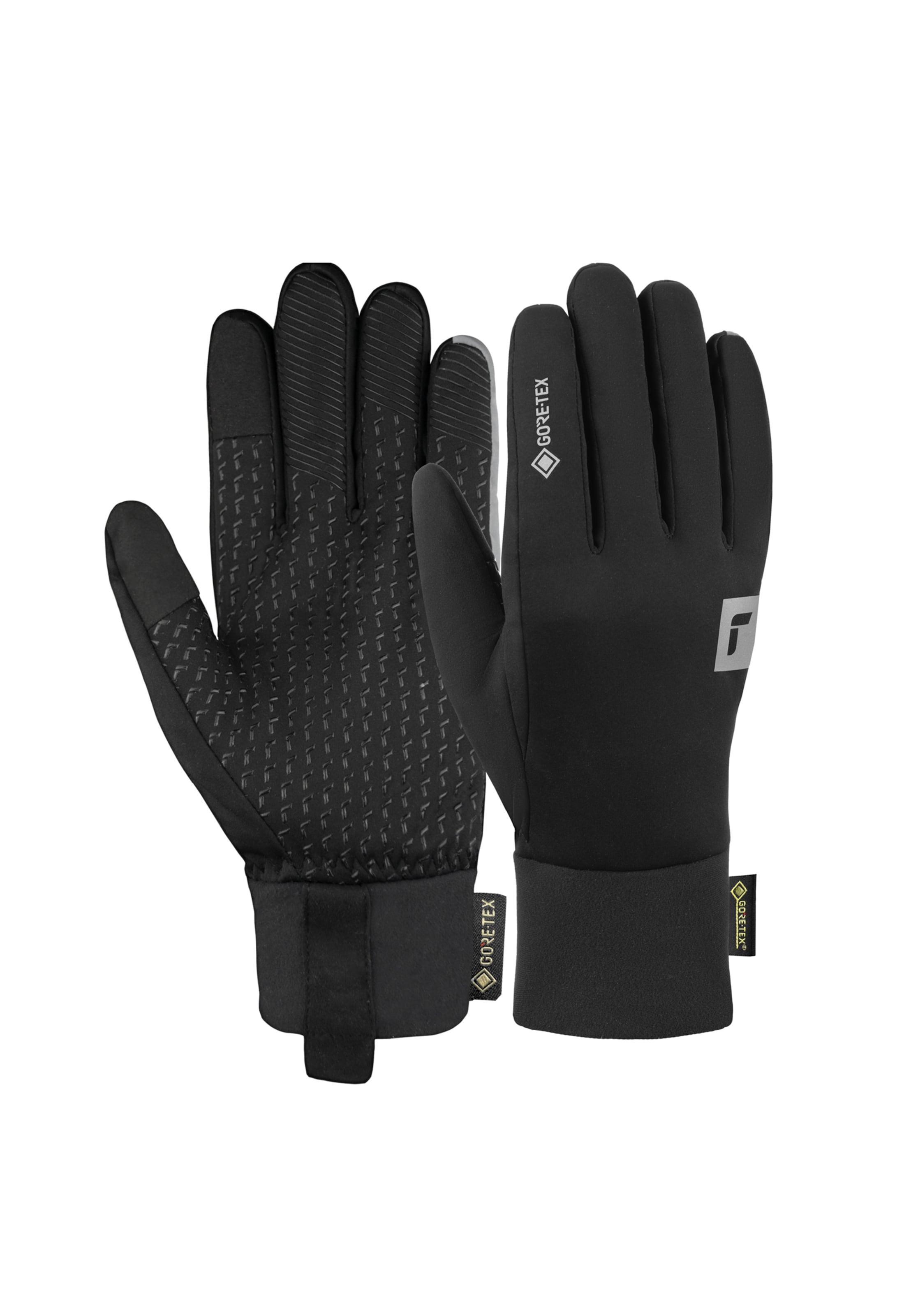 REUSCH Fingerhandschuhe 'Commuter GORE-TEX TOUCH-TEC™' in Schwarz: Vorderseite