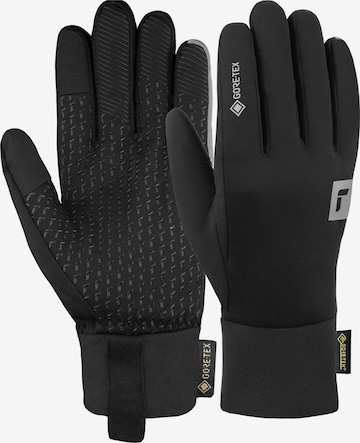 REUSCH Full Finger Gloves 'Commuter GORE-TEX TOUCH-TEC™' in Black: front