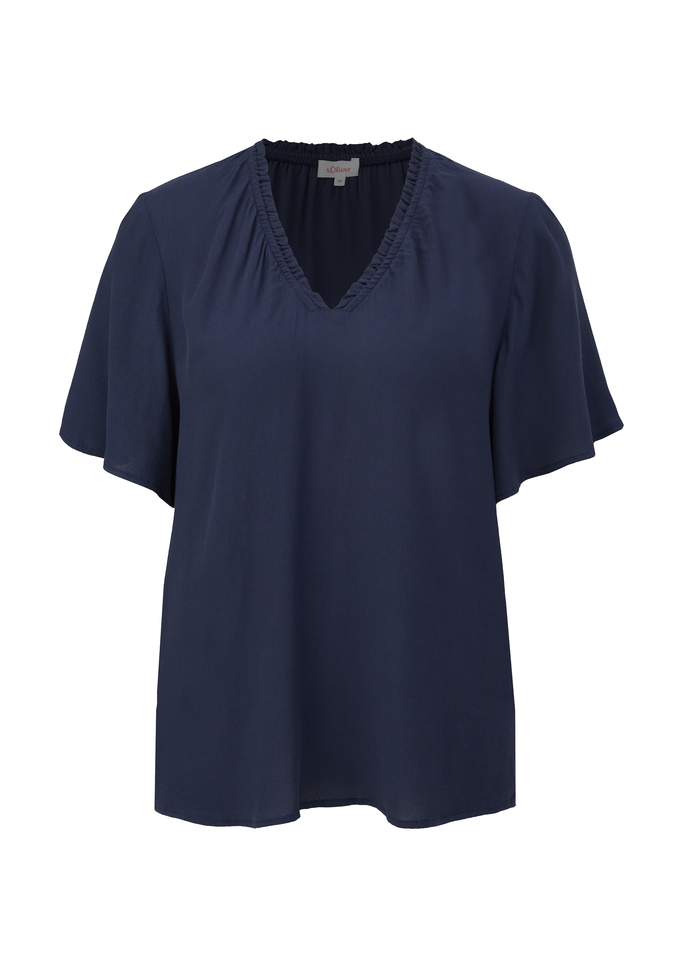 s.Oliver Bluse in Blau: Vorderseite