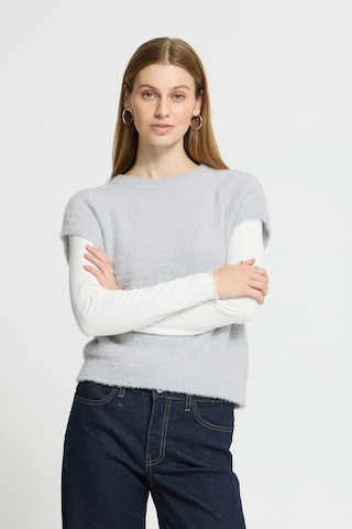 ICHI - Pullunder 'IHAniles' em branco: frente