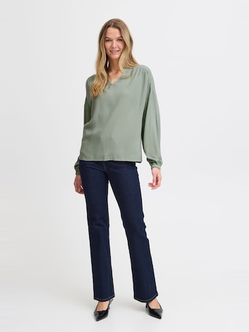 Fransa Blouse ' FROLINE ' in Green