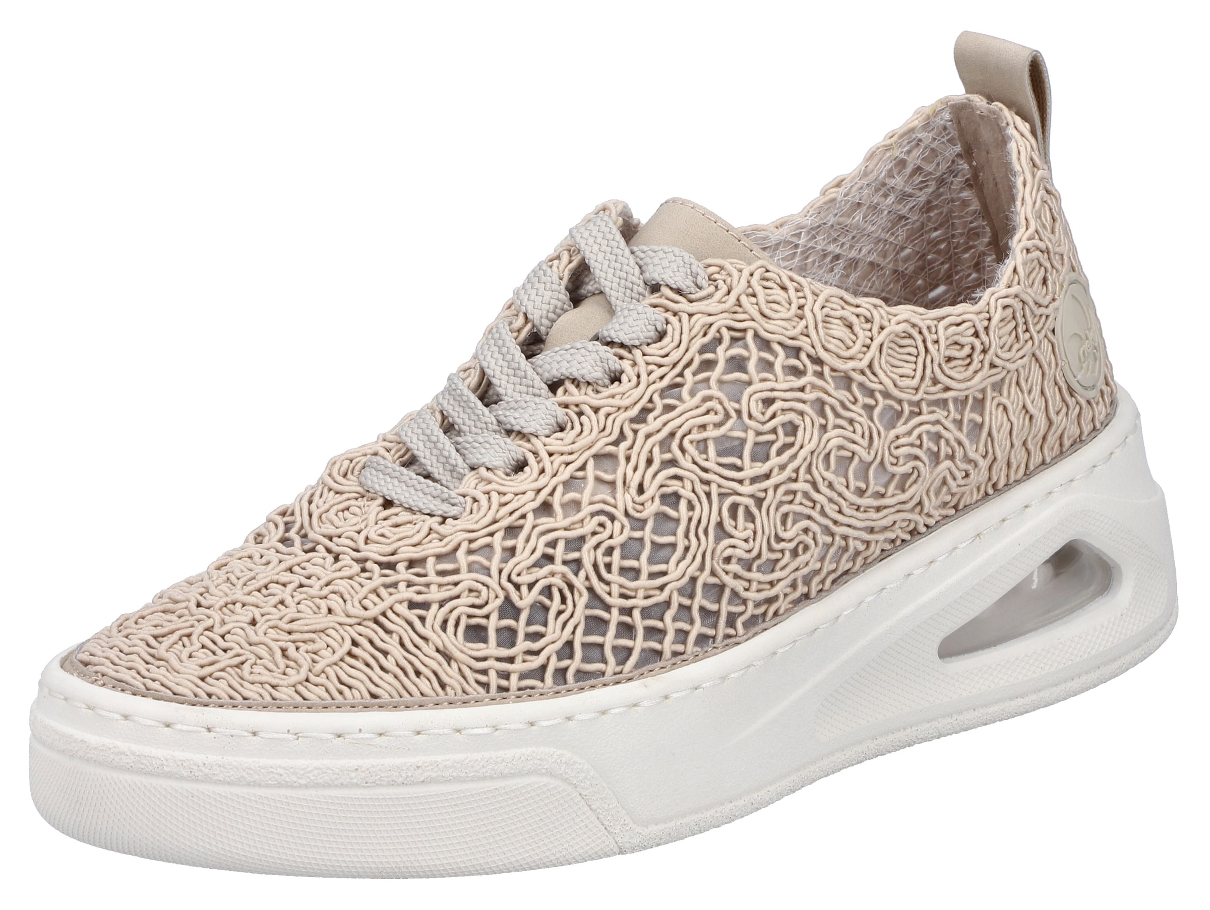 Rieker Sneakers in Beige: front