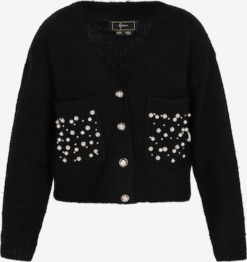 faina - Casaco de malha em preto: frente