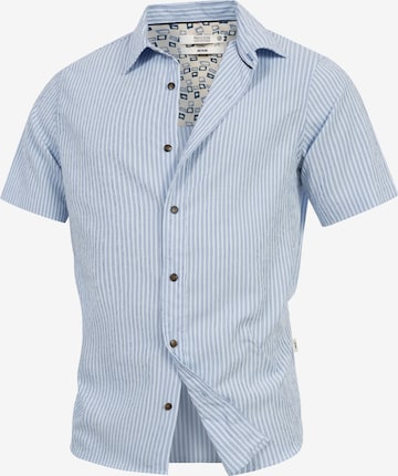 Coupe regular Chemise 'Bimler' INDICODE JEANS en bleu : devant