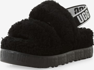 UGG Huisschoenen 'Oh Fluffita' in Zwart: voorkant