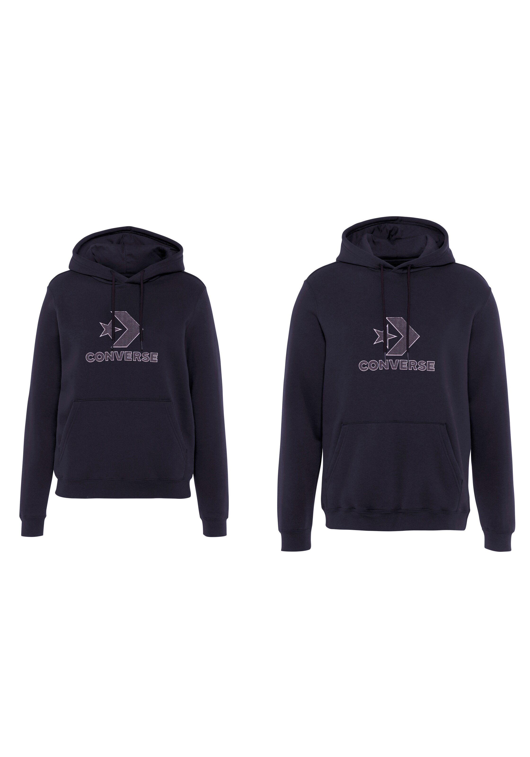 CONVERSE Sweatshirt in Schwarz