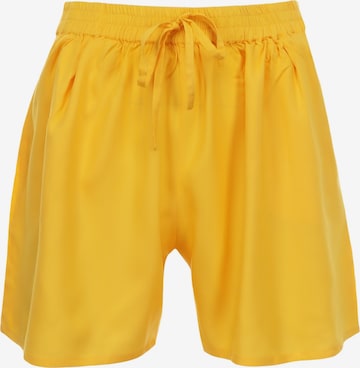 VIVIDLoosefit Hlače - žuta boja: prednji dio