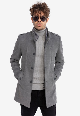 Redbridge Between-Seasons Coat 'Coventry' in Grey: front