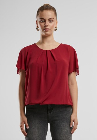 Camicia da donna di Cloud5ive in rosso: frontale
