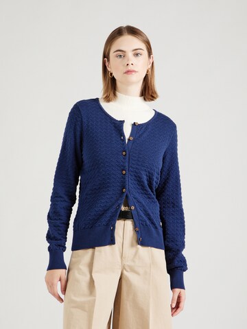 Blutsgeschwister Knit Cardigan in Blue: front