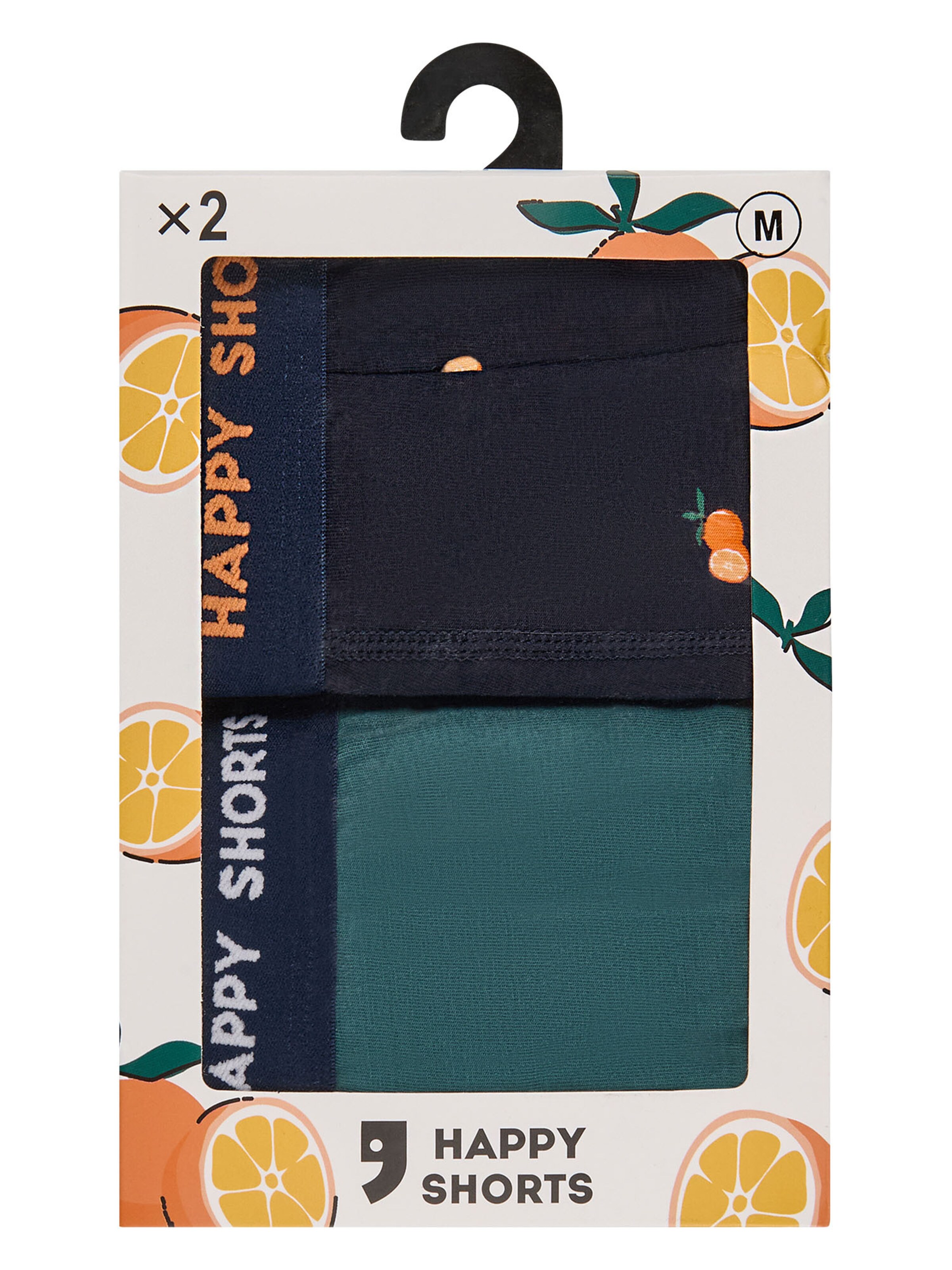 Happy Shorts Boxershorts ' Jersey ' in Blauw