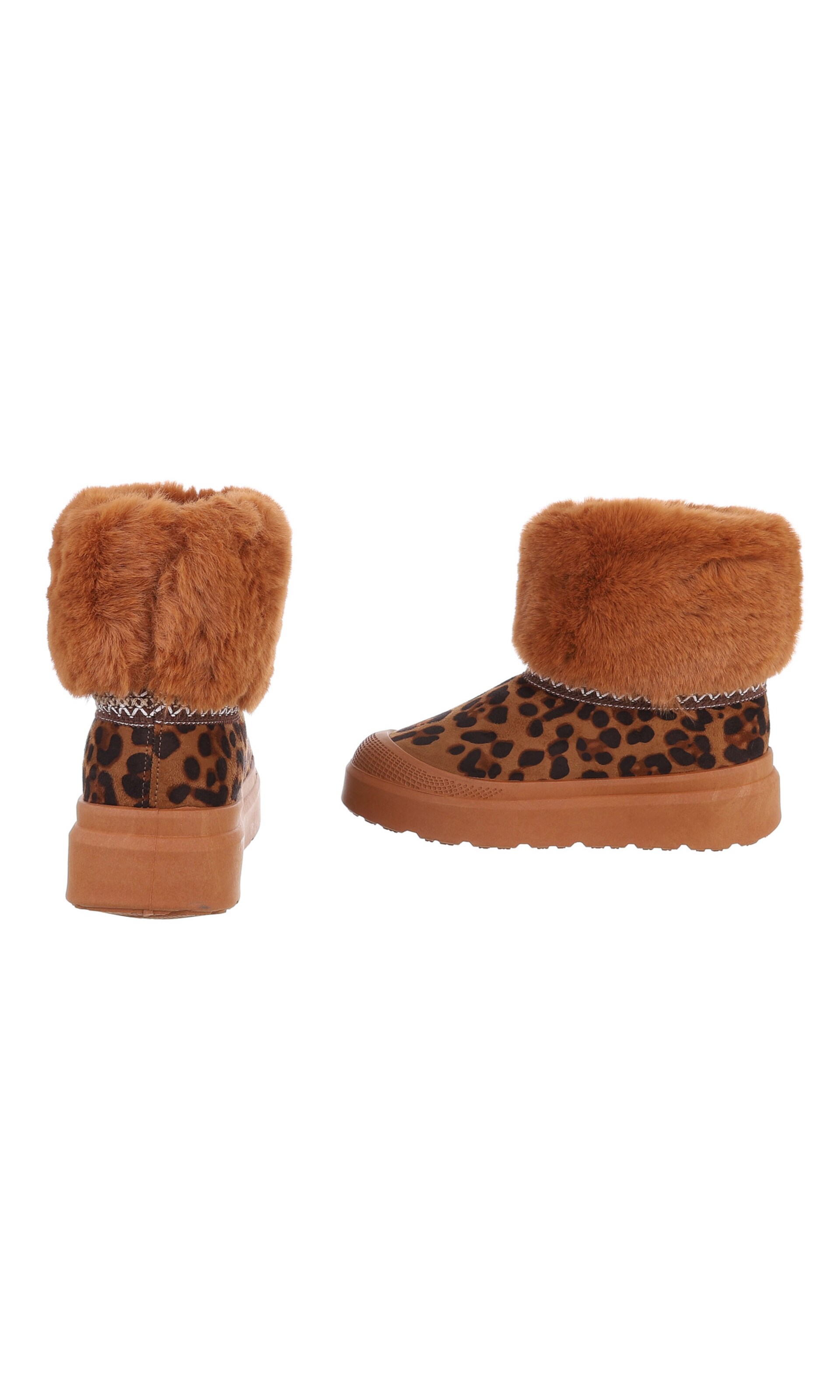 Ital-Design Snow Boots in Brown