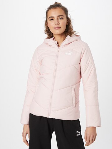 PUMA Αθλητικό μπουφάν σε ροζ: μπροστά