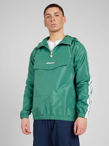 ELLESSE Демисезонная куртка 'Oh' в Зеленый: спереди