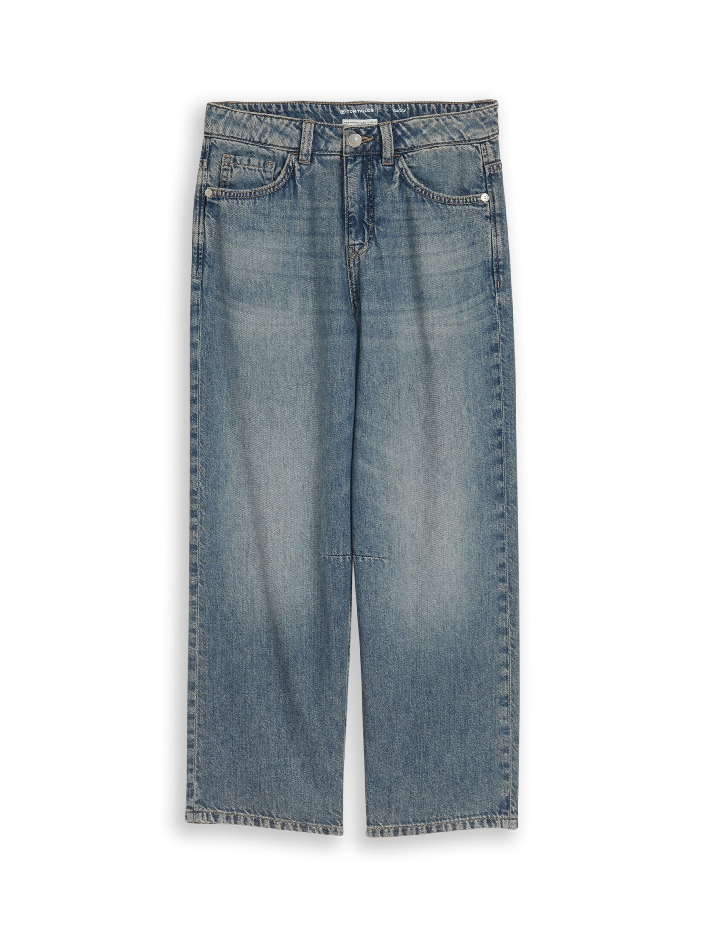 TOM TAILOR Baggy Jeans in Blau: Vorderseite