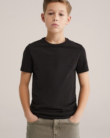 WE Fashion Shirt in Black: front