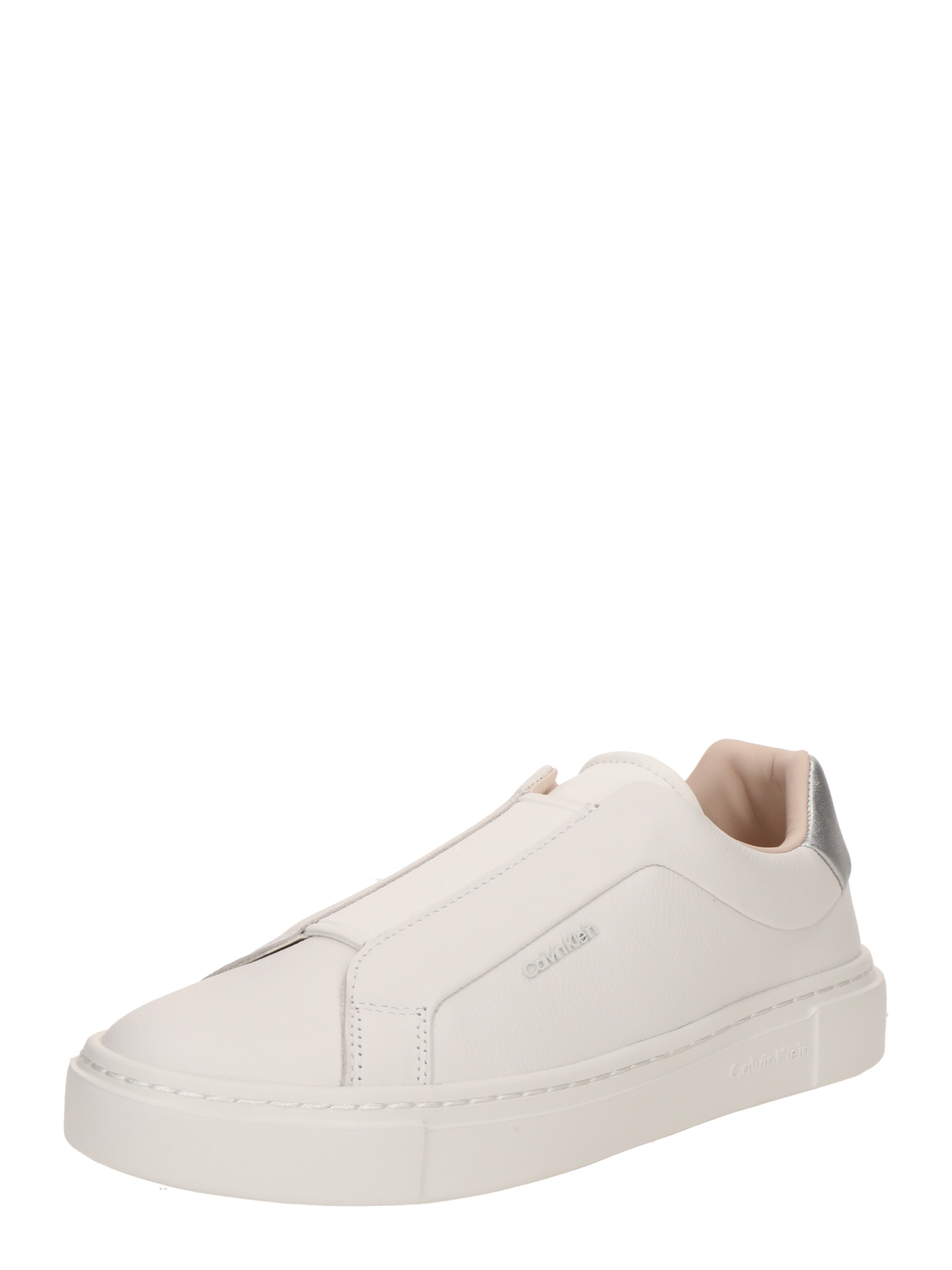 Calvin Klein Slip on boty 'CUPSOLE' – bílá: přední strana