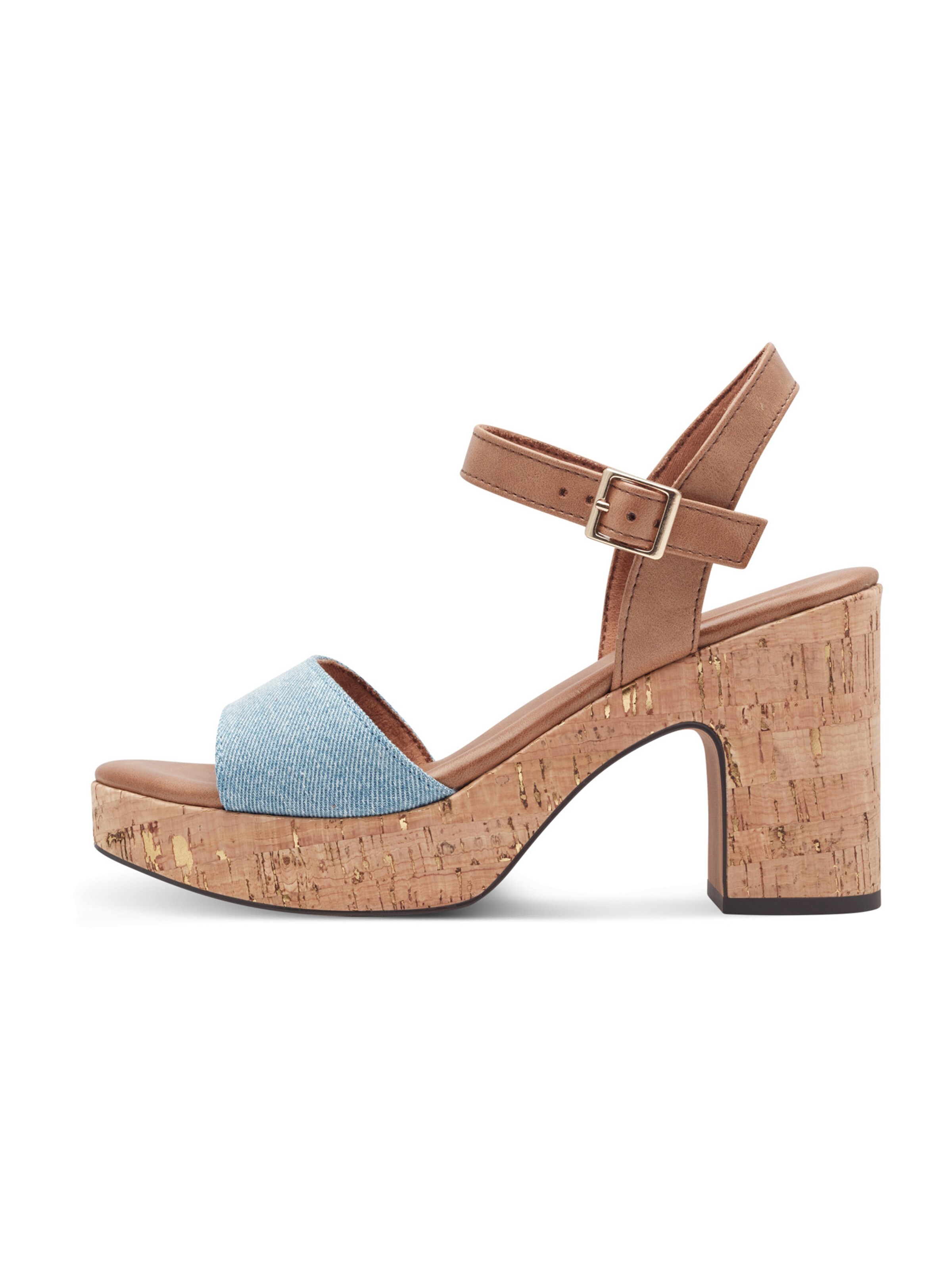 MARCO TOZZI Sandály – modrá