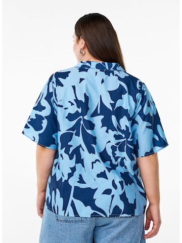 Zizzi Blouse 'Eclaru' in Blue