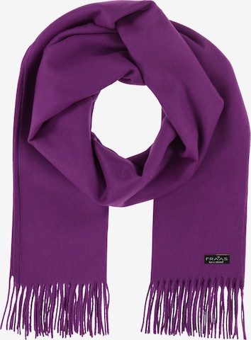 FRAAS Schal in Lila: Vorderseite