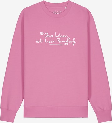 Watapparel Sweatshirt in Roze: voorkant
