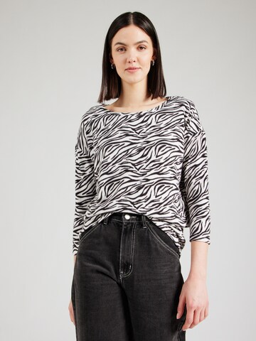 Hailys - Pullover 'Mi44a' em preto: frente
