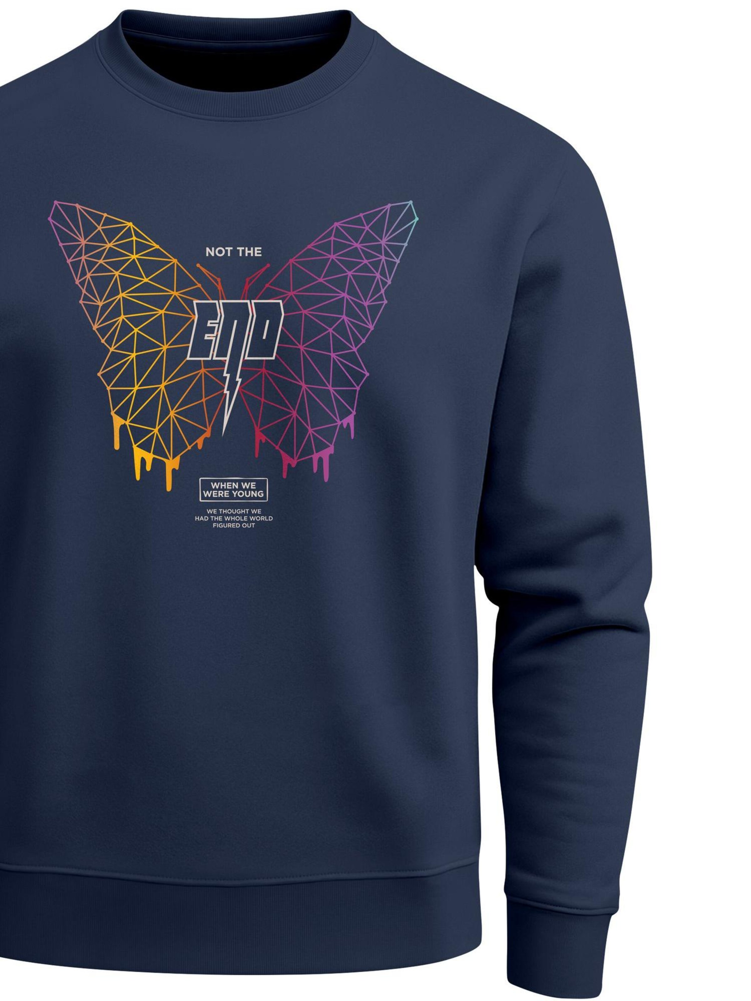 Neverless Sweatshirt 'Not the End' in Blue