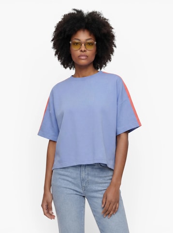 Sweat-shirt 'PCCHILLI' PIECES en bleu : devant