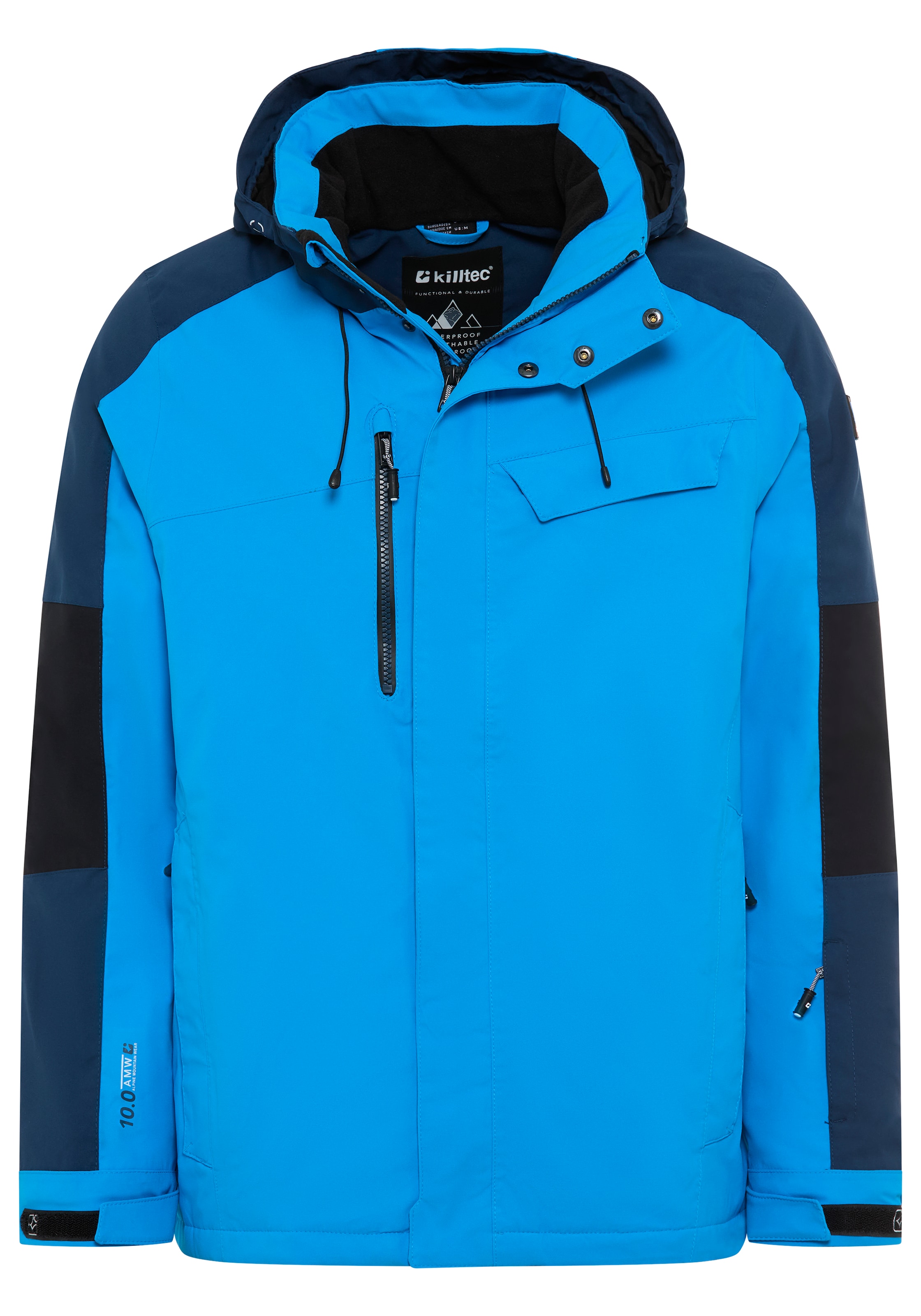 KILLTEC Sportjacke in Blau: Vorderseite