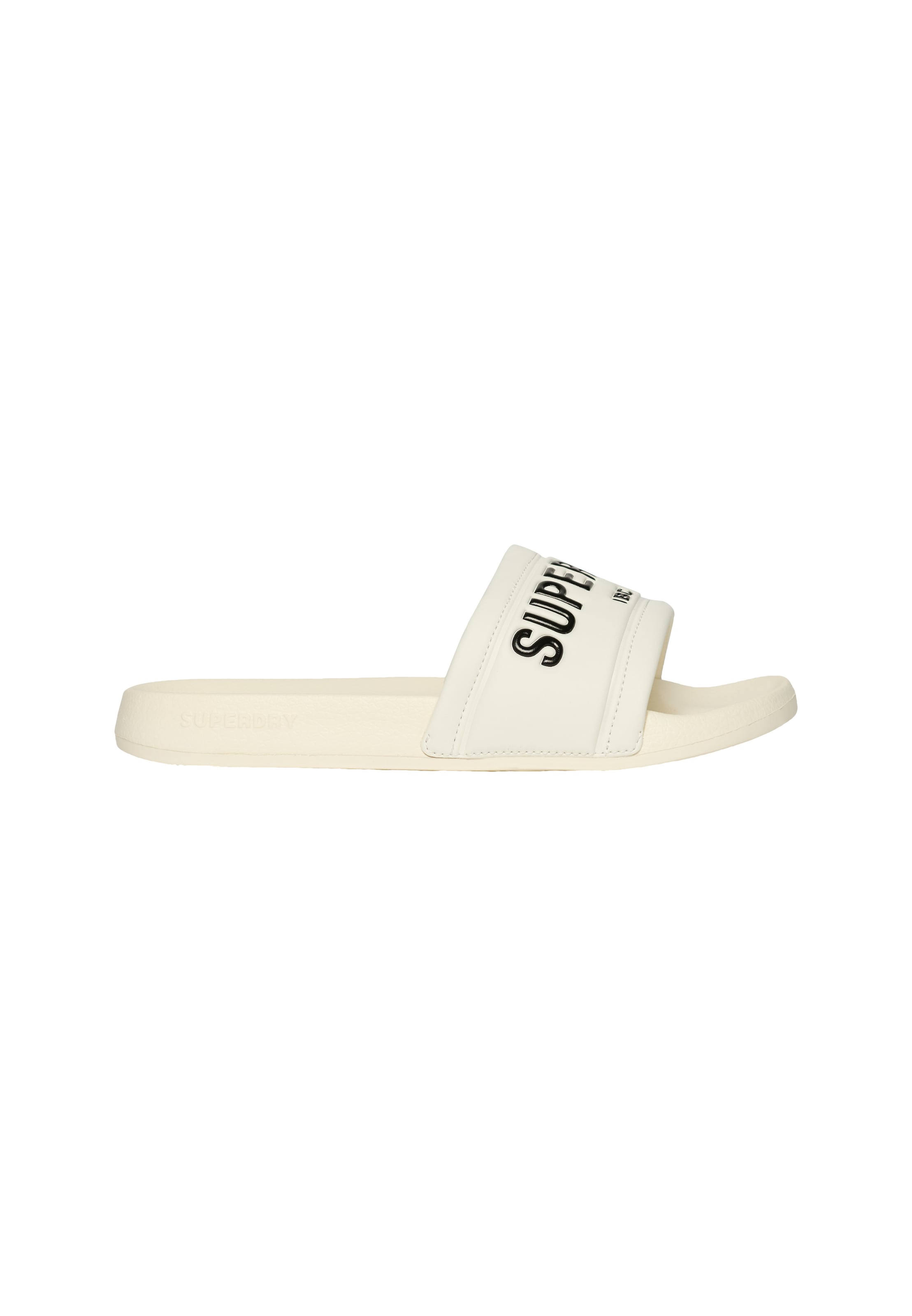 Claquettes / Tongs 'City Luxe' Superdry en blanc : devant